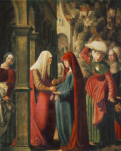 Meeting of Mary and Elisabeth, 1511, Marx Reichlich
