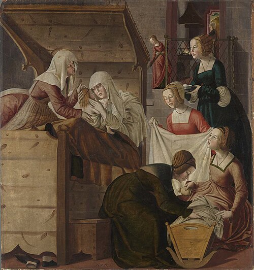 Marienaltar: Geburt Mariae, 1511, Marx Reichlich