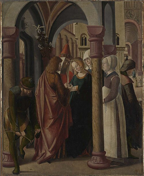 Marienaltar: Vermählung Mariae, 1511, Marx Reichlich