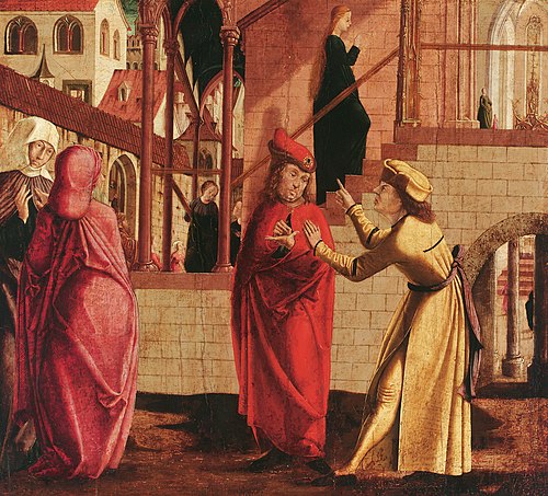 Tempelgang Mariens, 1502, Marx Reichlich