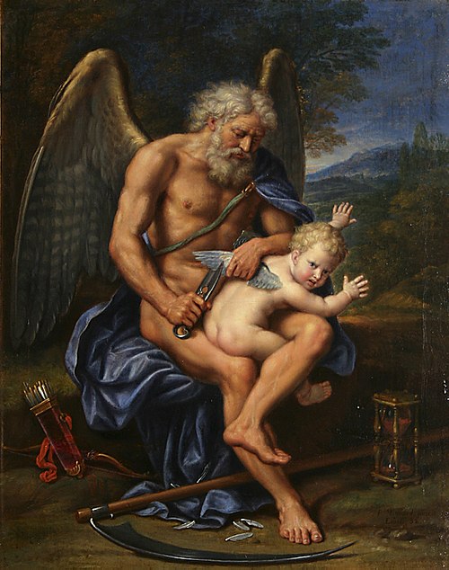 Time Clipping Cupid's Wings, 1694, Pierre Mignard
