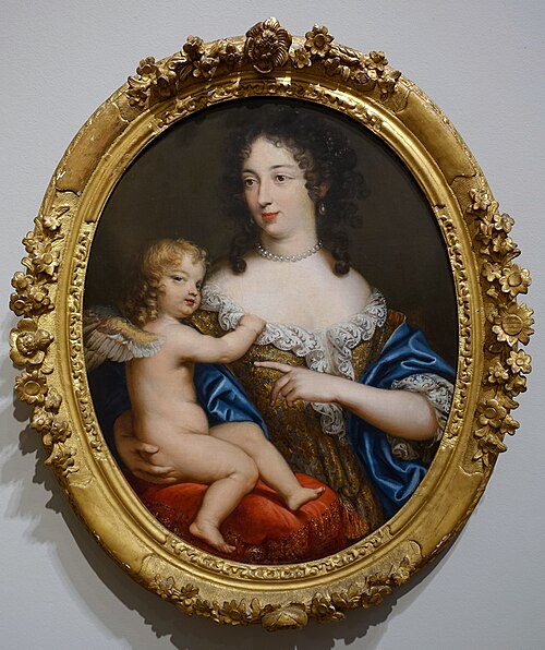 Portrait of a Lady as Venus with Cupid, 1685, Pierre Mignard