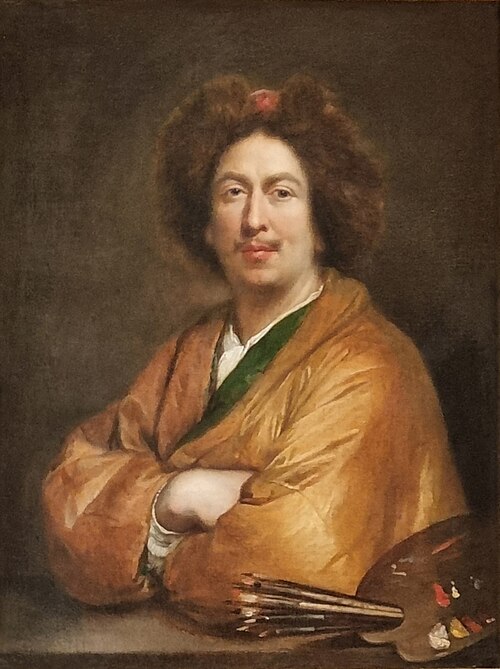 Portrait d'un peintre, , Pierre Mignard