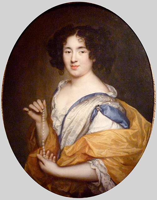 Portrait présumé de Marie Mancini (1639-1715), 1660, Pierre Mignard