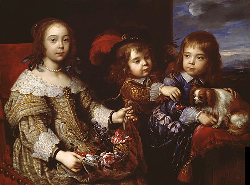 Les Enfants du Duc de Bouillon, 1647, Pierre Mignard