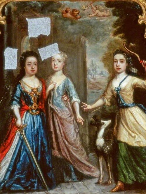 Portrait of Three Children, , Pierre Mignard