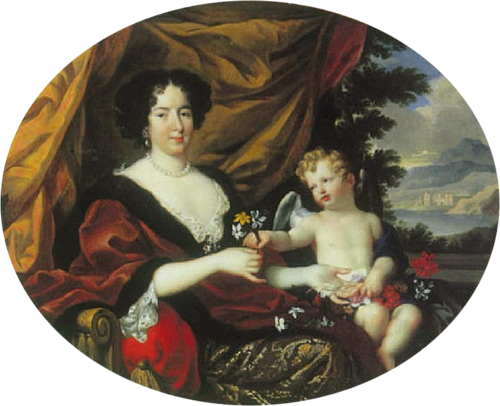 Hortense Mancini, 1650, Pierre Mignard