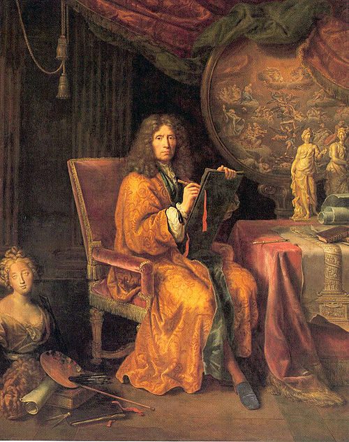 Portrait de l'artiste, 1690, Pierre Mignard