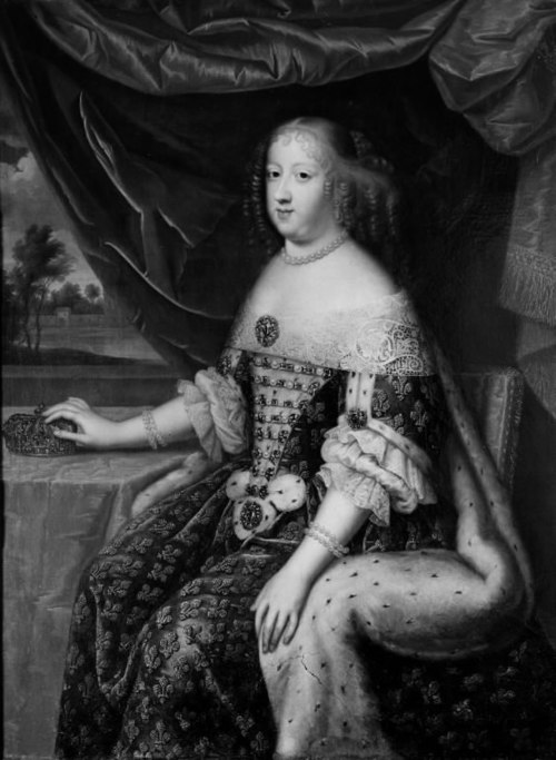 Queen Marie Thérèse of France  (1638-1683), 1666, Pierre Mignard