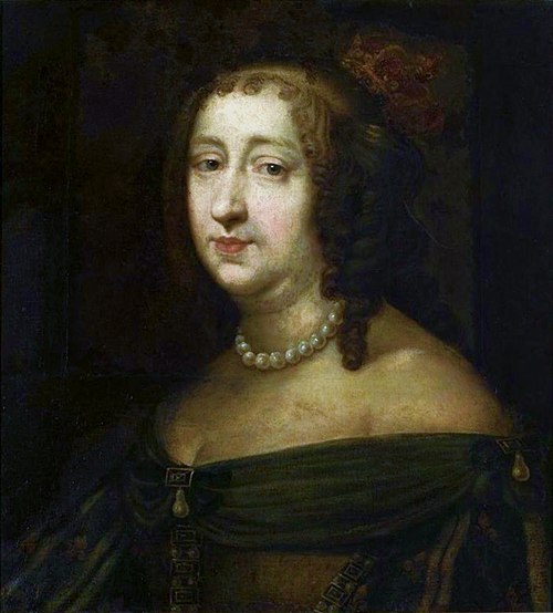Portrait d'Anne d'Autriche (1601-1666)., 1660, Pierre Mignard