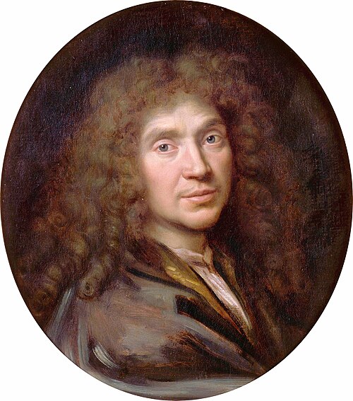Molière, 1658, Pierre Mignard