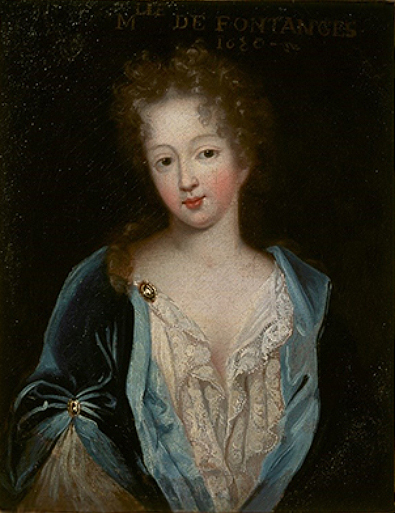 portrait de mademoiselle de Fontanges, 1680, Pierre Mignard
