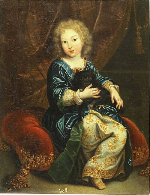 Philippe de Bourbon, duc d'Anjou, 1686, Pierre Mignard
