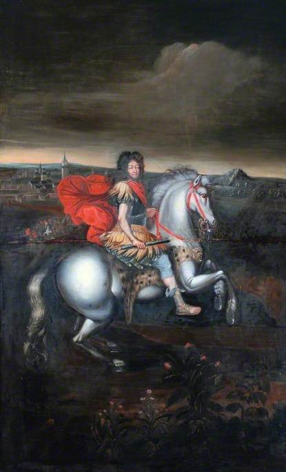 Equestrian Portrait of Louis XIV, 1673, Pierre Mignard