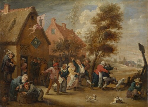 Rural feast, 1641, Abraham Teniers