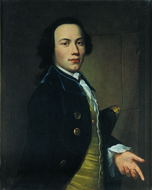 Bildnis Daniel Beat Ludwig Funk (1726-1787)., 1753, Jakob Emanuel Handmann