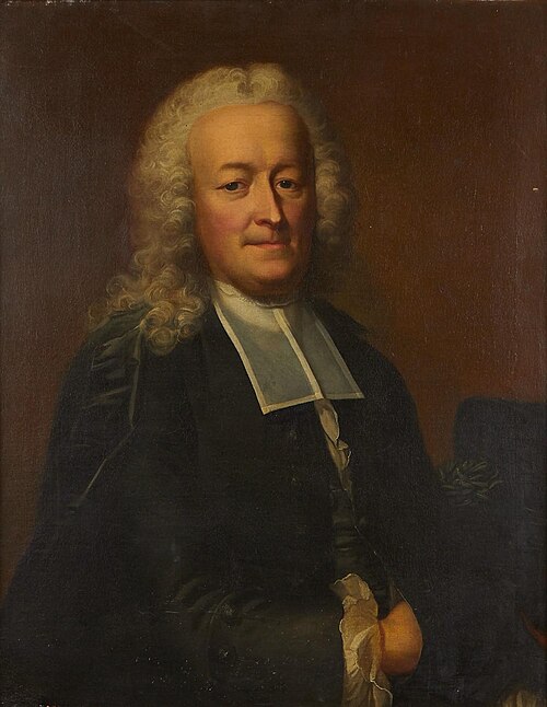 Bildnis Johann Rudolf Kirchberger (1700–1789), Landvogt zu Fraubrunnen, Geleitsherr, Venner., 1753, Jakob Emanuel Handmann