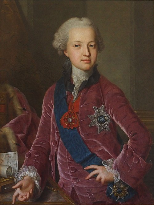 Bildnis Wilhelm August von Holstein-Gottorf., 1766, Jakob Emanuel Handmann