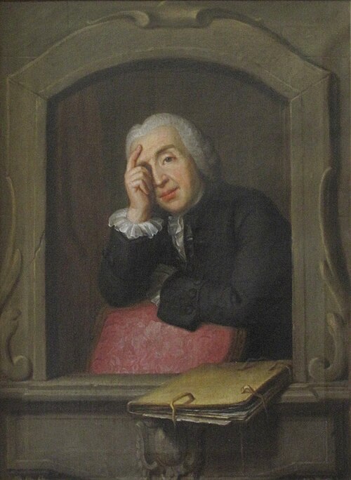 Bildnis Johann Rudolf Sinner (1702–1782)., 1774, Jakob Emanuel Handmann