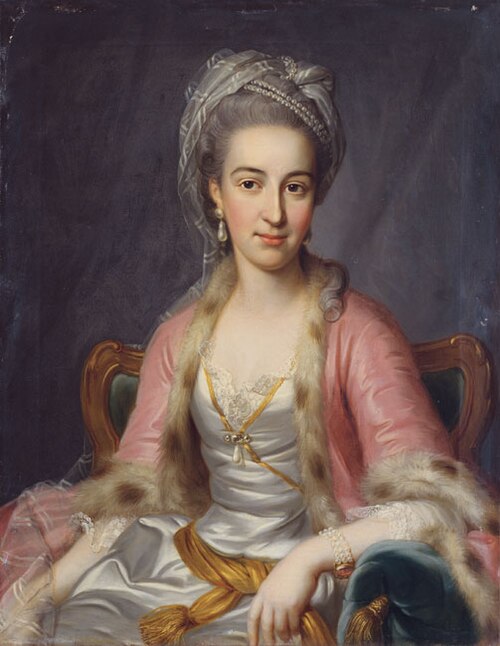 Portrait of a unknown lady, 1775, Jakob Emanuel Handmann