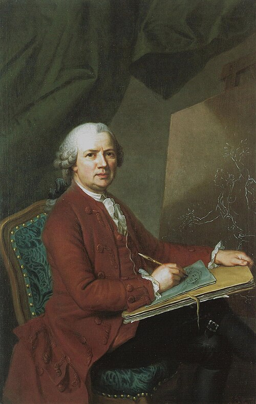 Selbstporträt, 1780, Jakob Emanuel Handmann
