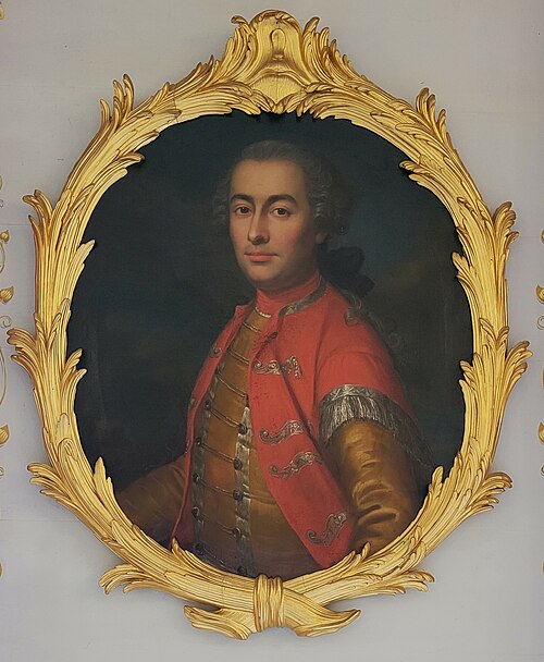Bildnis Anton Ludwig Stürler (1725-1795), , Jakob Emanuel Handmann