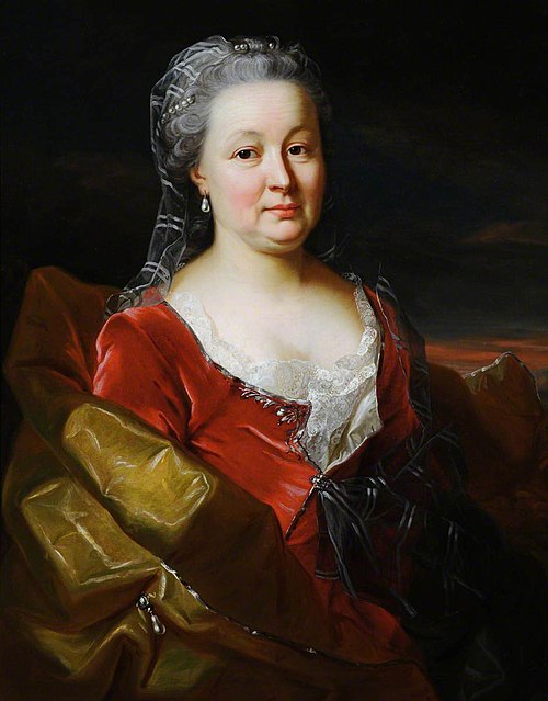 Jeanne Esther Dunz, Madame le Baronne d’Hervart (c.1707-79), 1763, Jakob Emanuel Handmann