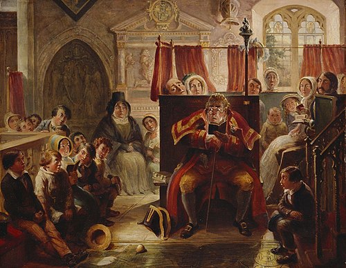 The Disturber Detected, 1850, George Cruikshank