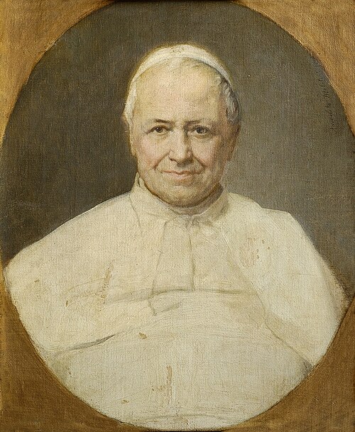 Portrait of Pius IX, 1881, Adeodato Malatesta