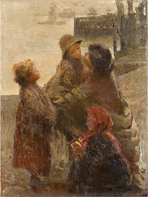 Ricordati della mamma, 1903, Adolfo Feragutti Visconti