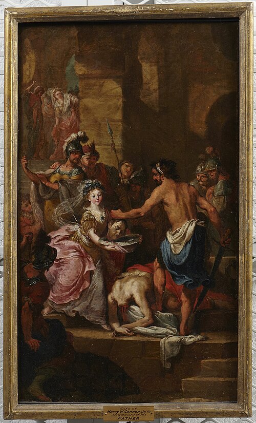 Decapitation of John the Baptist, 1803, Agostino Ugolini