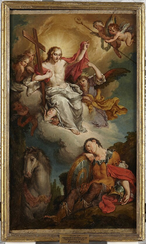Calling of Saint Martin, 1806, Agostino Ugolini