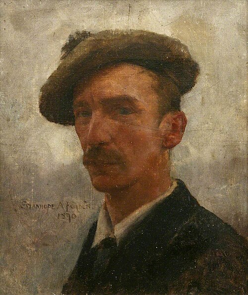 Self Portrait, 1890, Stanhope Forbes