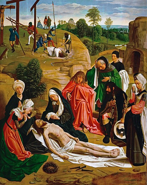 Lamentation of Christ, 1487, Geertgen tot Sint Jans