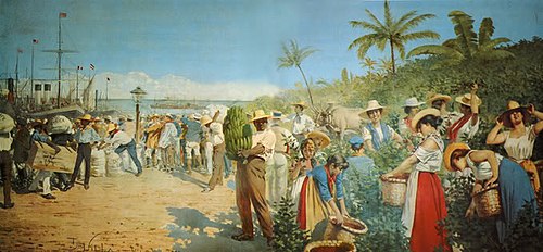 Allégorie du Commerce et de l'Agriculture, 1897, Aleardo Villa