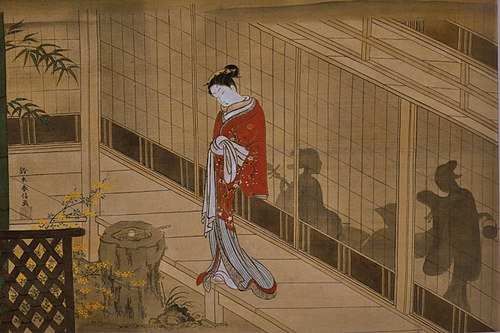Ensaki bijin-zu, 1765, Suzuki Harunobu