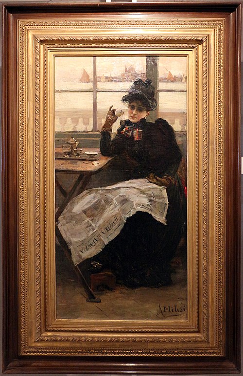 Al caffè, , Alessandro Milesi