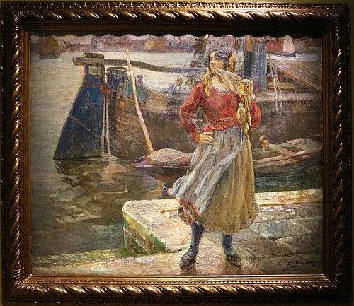 la gelosa, 1930, Alessandro Milesi