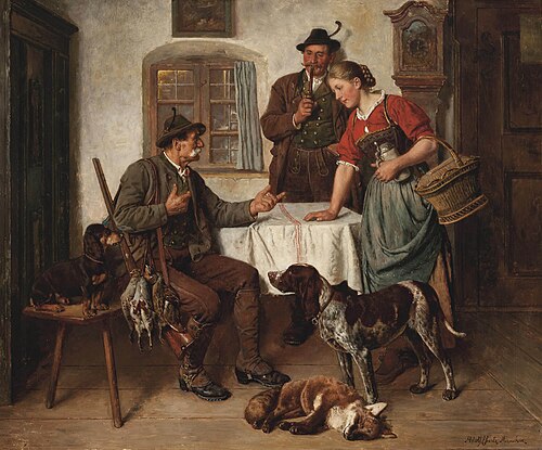 The day's bag, , Adolf Eberle