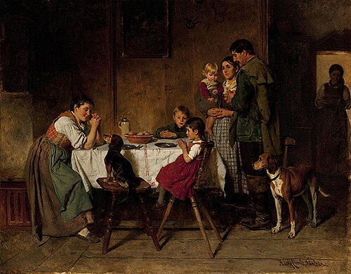 The family's dog, , Adolf Eberle