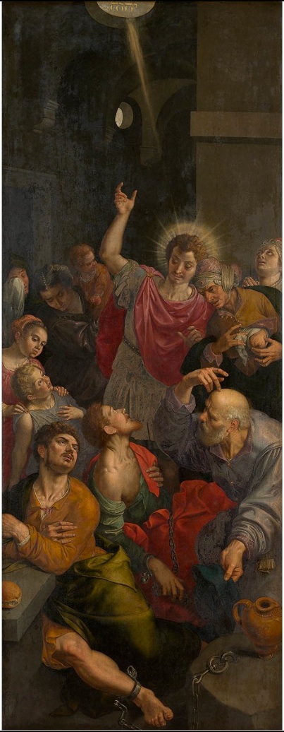 Saint Sebastian in Prison, 1575, Ambrosius Francken I