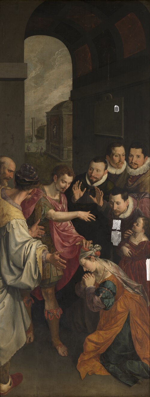 Miraculous Healing of Zoë, 1575, Ambrosius Francken I