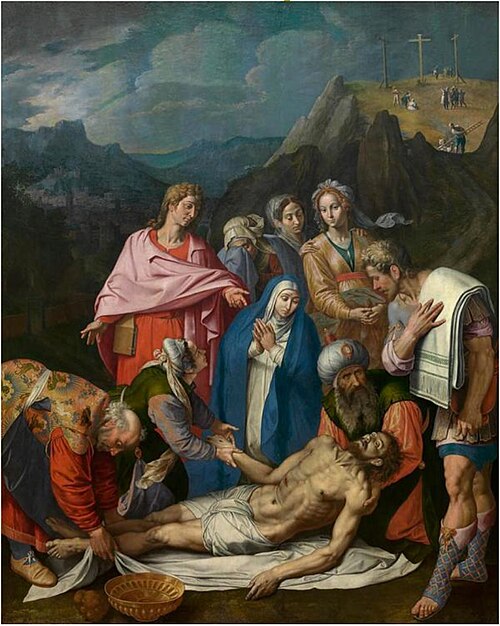 Christ's Entombment, 1595, Ambrosius Francken I