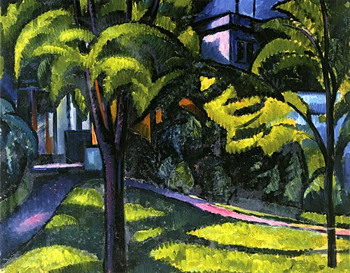 Garden, 1912, Adolf Erbslöh