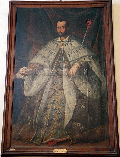 Ritratto di Francesco I de' Medici, 1550, Anastasio Fontebuoni
