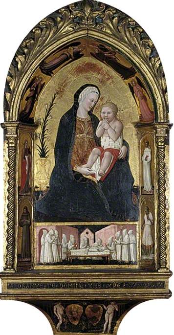 The Virgin of Humility, 1440, Paolo Schiavo