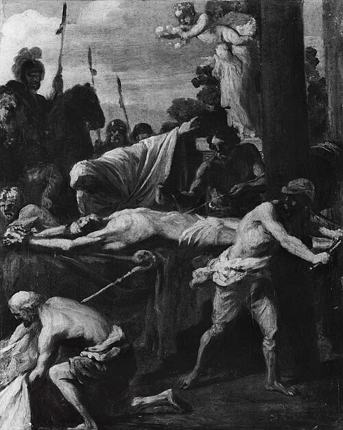 Martyre de Saint Erasme., 1630, Andrea Camassei