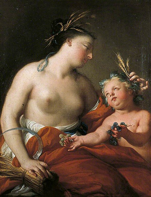 Allegory of Autumn (Ceres), 1755, Andrea Casali