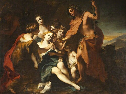 Bacchus and Ariadne, 1750, Andrea Casali