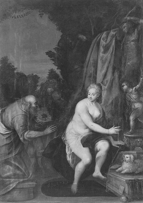 Susanna and the Elders, 1576, Andrea Vicentino